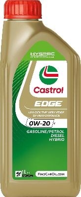 Motorolja Castrol Edge 0W-20 V 1L CASTROL Motorolja Castrol Edge 0W-20 V 1L CASTROL