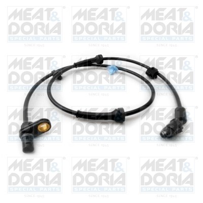 ABS-givare, Sensor, hjulvarvtal, Bakaxel vänster Meat & doria 907 MEAT & DORIA