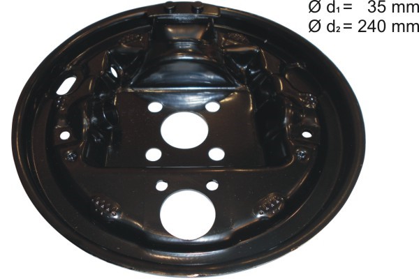 Täckplåt, bromstrumma, Bakaxel höger Aic 56387 AIC