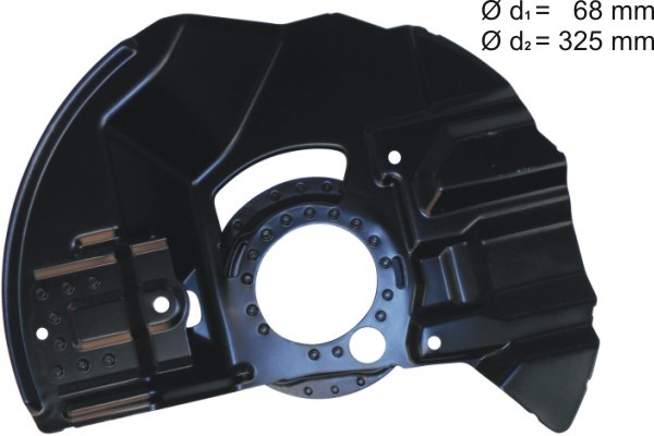 Bromssköld, framaxel vänster Aic 56408 AIC