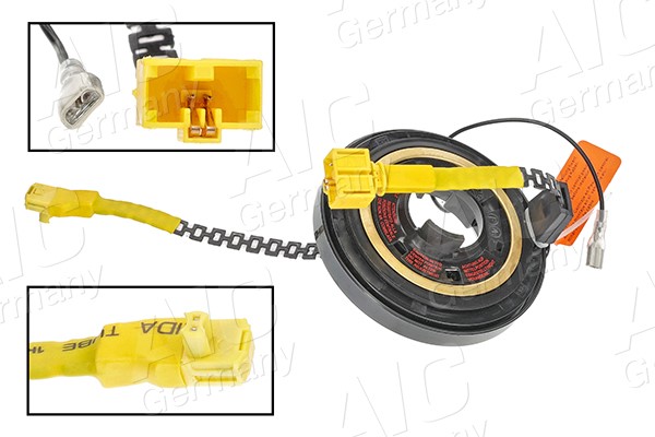 Klockfjäder, airbag AIC