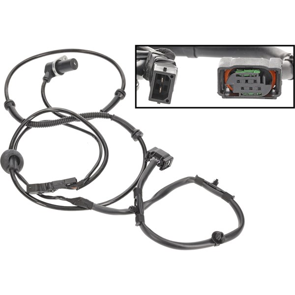 ABS-givare, Sensor, hjulvarvtal, Vänster bak Aic 55594 AIC