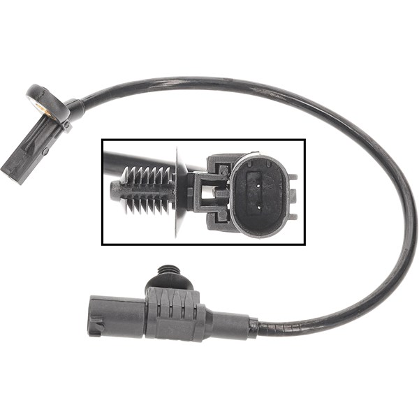 ABS-givare, Sensor, hjulvarvtal, Bakaxel, båda sidor Aic 57262 AIC