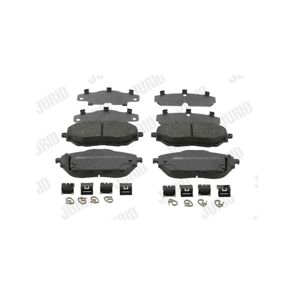 Bromsbeläggsats, Framaxel Jurid 573884J JURID Bromsbeläggsats, Framaxel Jurid 573884J JURID
