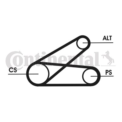 Drivremsats Contitech 6PK873 ELAST T1 CONTITECH