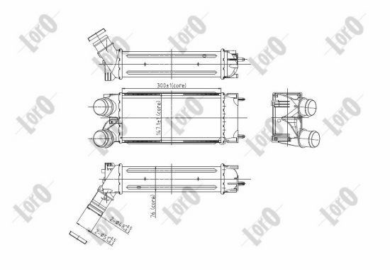 Intercooler ABAKUS