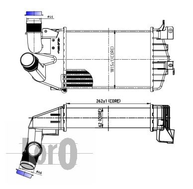 Intercooler ABAKUS Intercooler ABAKUS