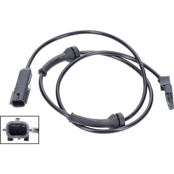 ABS-givare, Sensor, hjulvarvtal, Bakaxel, båda sidor Aic 54609 AIC