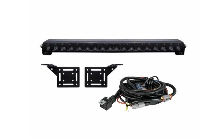 Komplett kit Extraljus Led bar Dark Knight Nuuk 14″ Strands light Strands Lighting Division