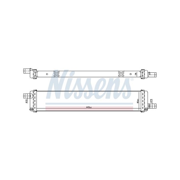 Kylare, motorkylning, Fram, Mitt Nissens 606792 NISSENS Kylare, motorkylning, Fram, Mitt Nissens 606792 NISSENS