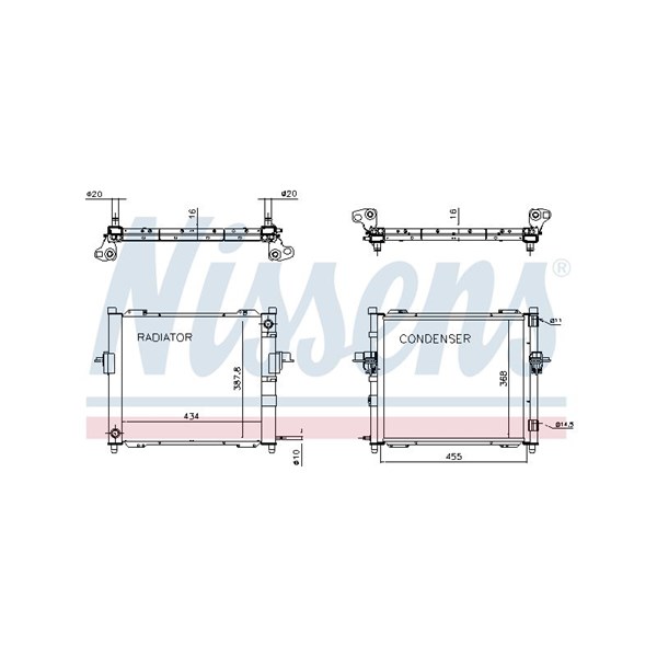 Kylmodul Nissens 637635 NISSENS Kylmodul Nissens 637635 NISSENS