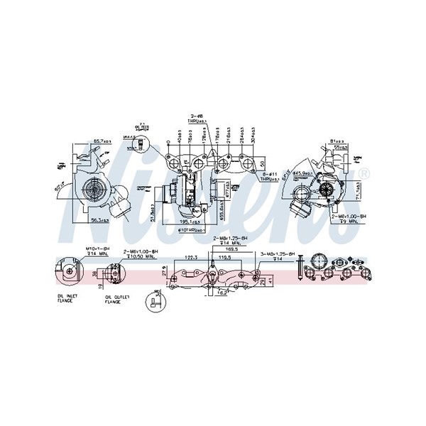 Turbo Nissens ** first fit ** 93135 NISSENS