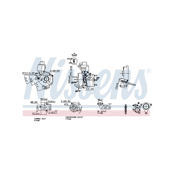 Turbo Nissens ** first fit ** 93146 NISSENS