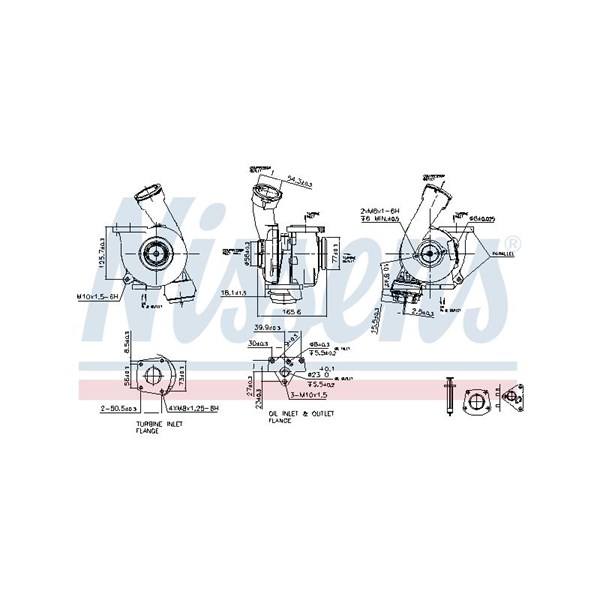 Turbo Nissens ** first fit ** 93176 NISSENS