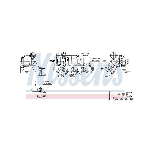 Turbo Nissens ** first fit ** 93208 NISSENS