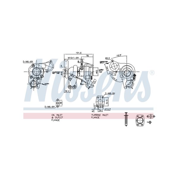 Turbo Nissens ** first fit ** 93232 NISSENS