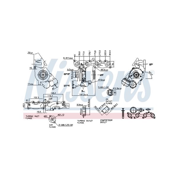 Turbo Nissens ** first fit ** 93253 NISSENS
