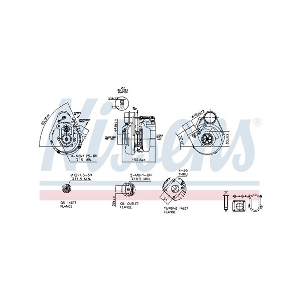 Turbo Nissens ** first fit ** 93274 NISSENS Turbo Nissens ** first fit ** 93274 NISSENS