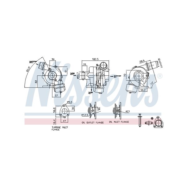 Turbo Nissens ** first fit ** 93411 NISSENS