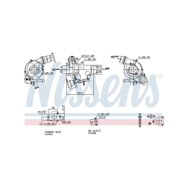 Turbo Nissens ** first fit ** 93426 NISSENS Turbo Nissens ** first fit ** 93426 NISSENS