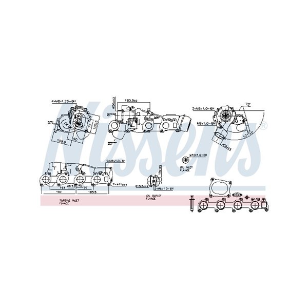 Turbo Nissens ** first fit ** 93433 NISSENS