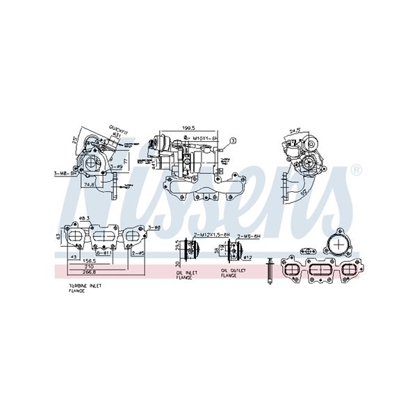 Turbo Nissens ** first fit ** 93446 NISSENS Turbo Nissens ** first fit ** 93446 NISSENS