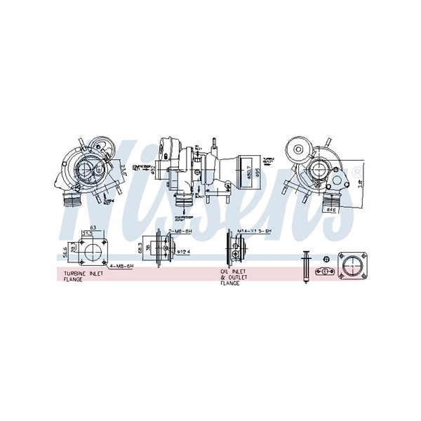 Turbo Nissens ** first fit ** 93472 NISSENS Turbo Nissens ** first fit ** 93472 NISSENS