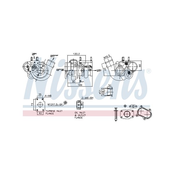 Turbo Nissens ** first fit ** 93473 NISSENS