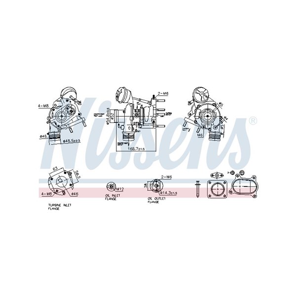 Turbo Nissens ** first fit ** 93537 NISSENS