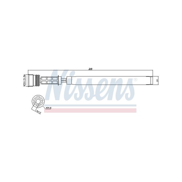Torkfilter Nissens ** first fit ** 95458 NISSENS