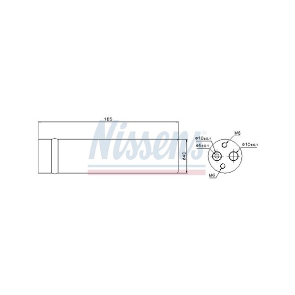 Torkfilter Nissens 95481 NISSENS