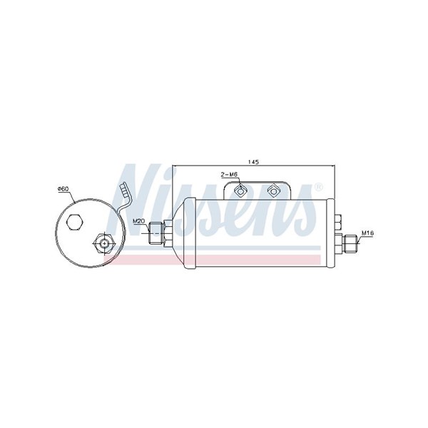 Torkfilter Nissens 95482 NISSENS