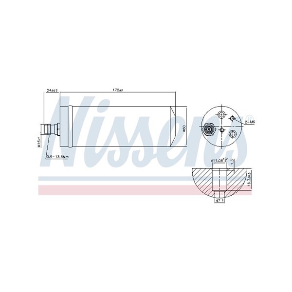Torkfilter Nissens 95489 NISSENS Torkfilter Nissens 95489 NISSENS