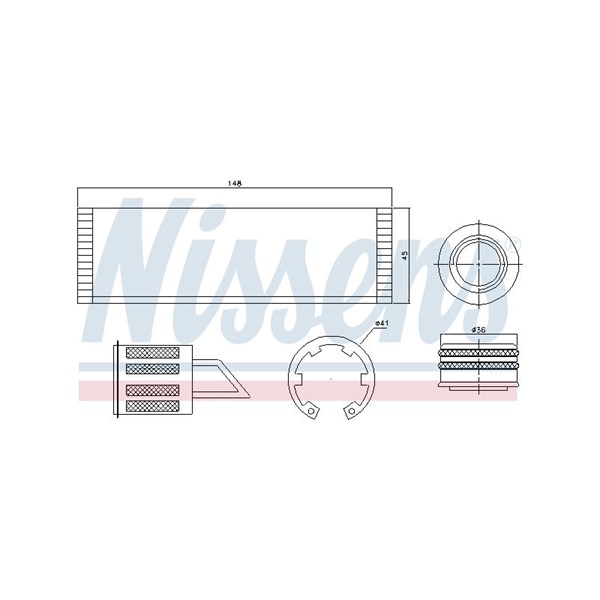 Torkfilter Nissens ** first fit ** 95515 NISSENS Torkfilter Nissens ** first fit ** 95515 NISSENS