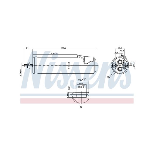 Torkfilter Nissens 95565 NISSENS
