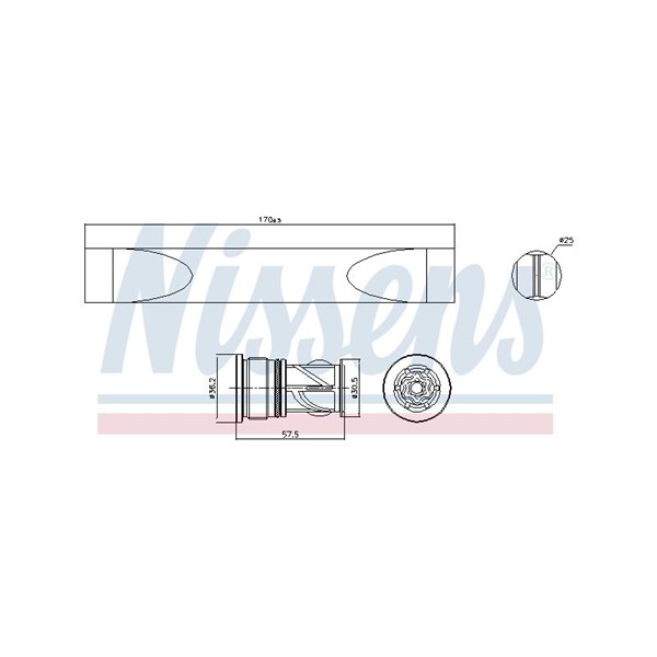 Torkfilter Nissens 95620 NISSENS Torkfilter Nissens 95620 NISSENS
