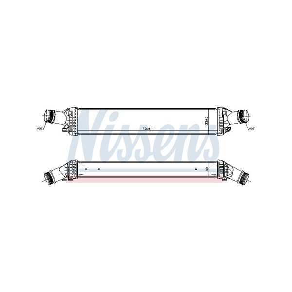 Intercooler Nissens 96111 NISSENS