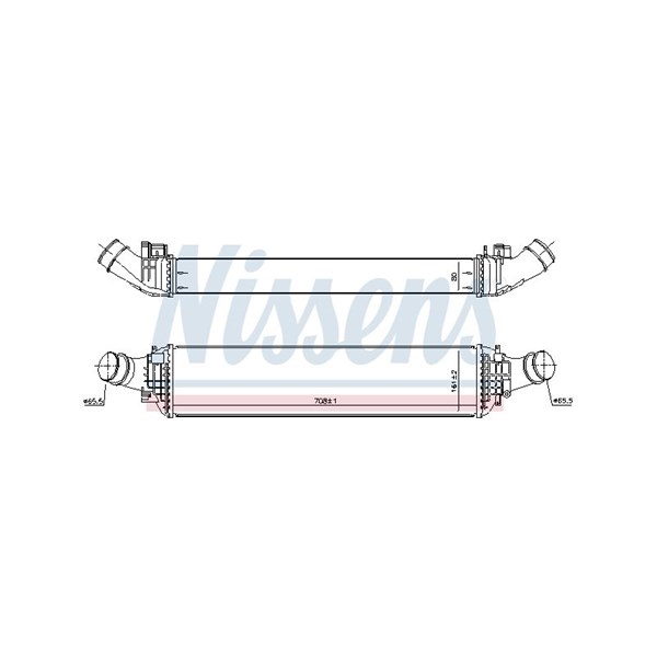 Intercooler Nissens 961468 NISSENS Intercooler Nissens 961468 NISSENS