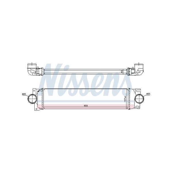 Intercooler Nissens 961505 NISSENS Intercooler Nissens 961505 NISSENS