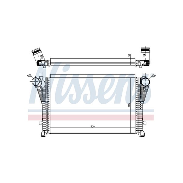 Intercooler Nissens 96494 NISSENS