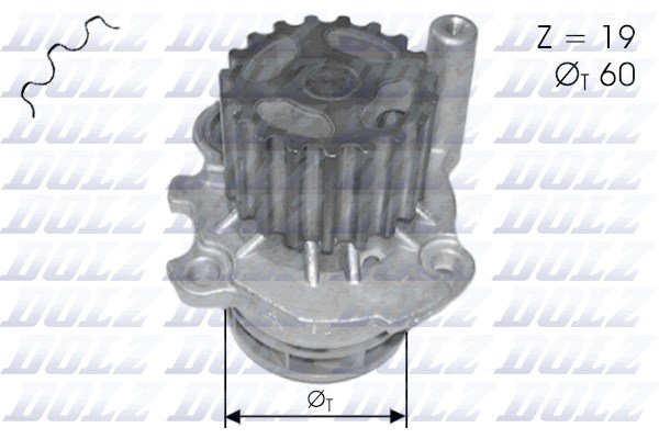 Vattenpump Dolz A196 DOLZ