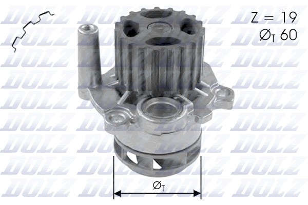 Vattenpump Dolz A197 DOLZ