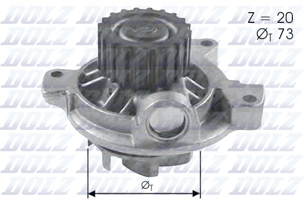 Vattenpump Dolz A280 DOLZ