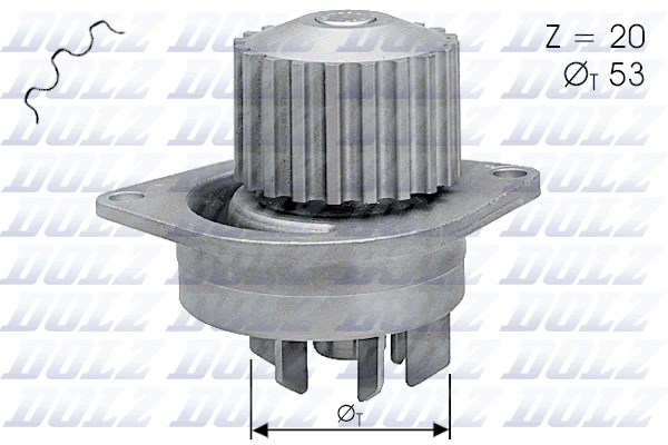Vattenpump Dolz C111 DOLZ