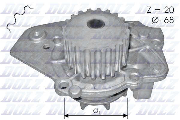 Vattenpump Dolz N206 DOLZ
