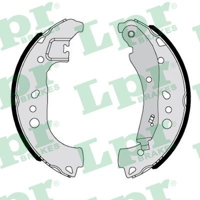 Bromsbackar, sats, Bakaxel Lpr 01197 LPR