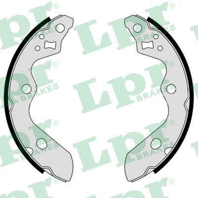 Bromsbackar, sats, Bakaxel Lpr 01218 LPR