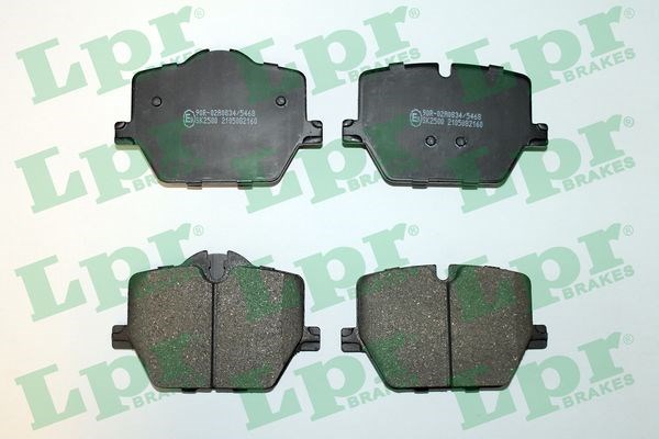 Bromsbeläggsats, Bakaxel Lpr 05P2160 LPR