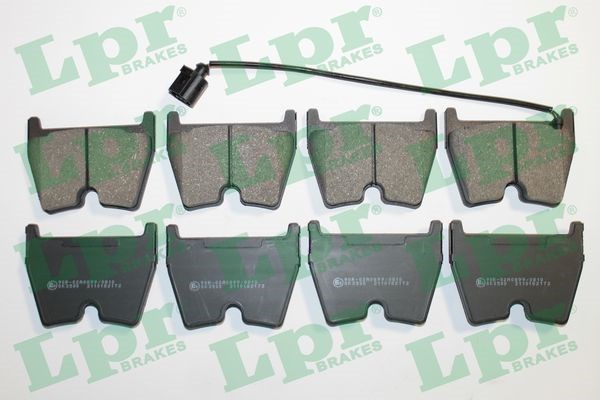 Bromsbeläggsats, Framaxel Lpr 05P2172 LPR