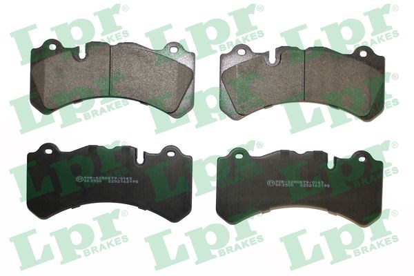 Bromsbeläggsats, Framaxel Lpr 05P2198 LPR